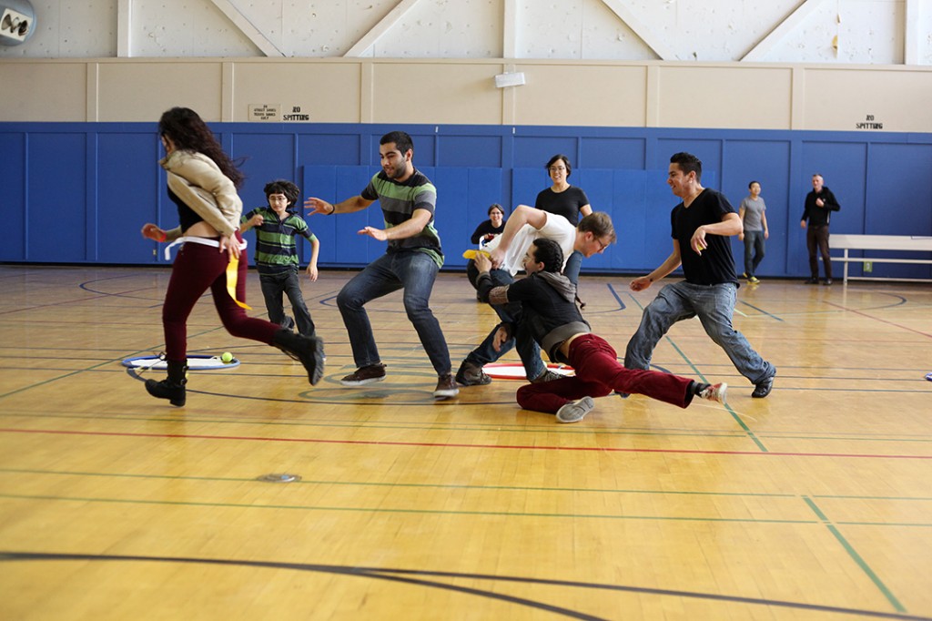 Playing on a Basketball Court #2